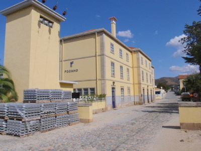 The Estação Ferroviária.
